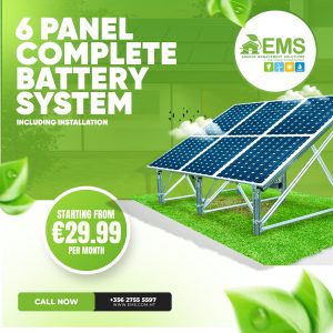 EMS - January 20256 Panel Compelte Battery System